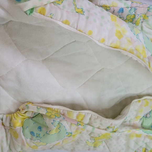 Baby Bunting Slumber Sac Vintage 80s Bird Flower Print - Picture 5 of 9